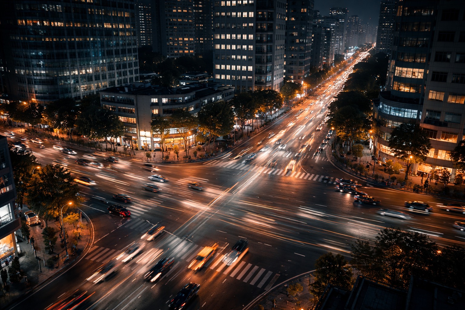 Abstract network visualization representing a neutral safety platform